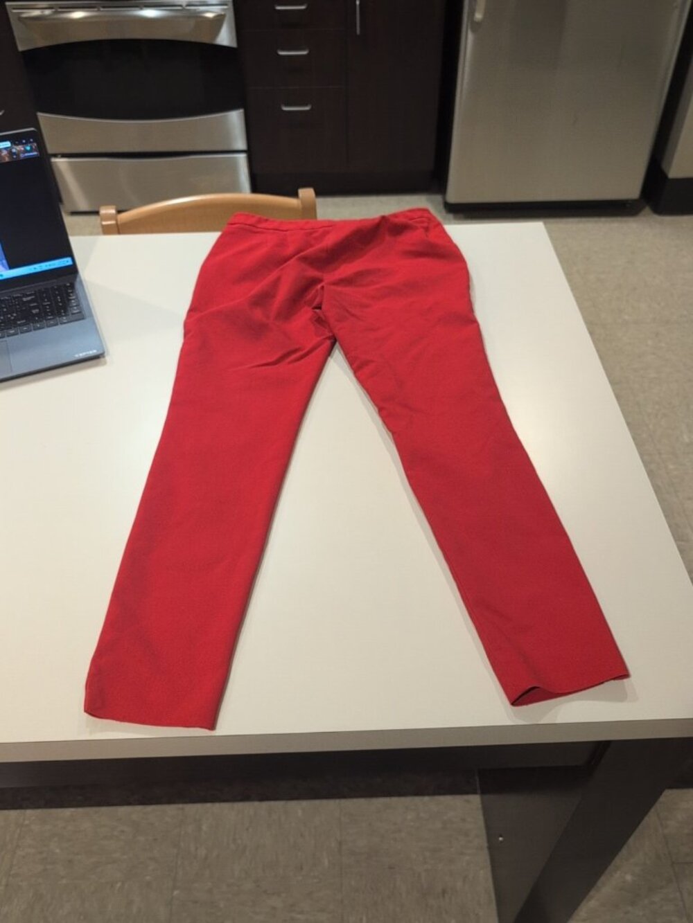Calvin Klein Pants Women's Size 2 Red Dress Slacks - Picture 9 of 13